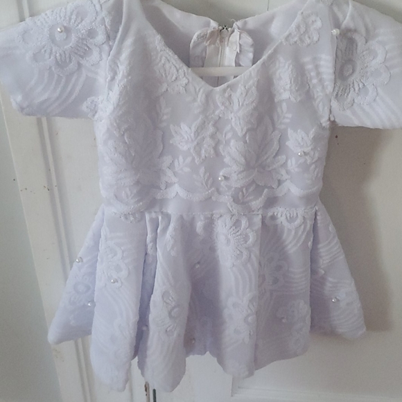 New white lace baby girl dress - Picture 1 of 5